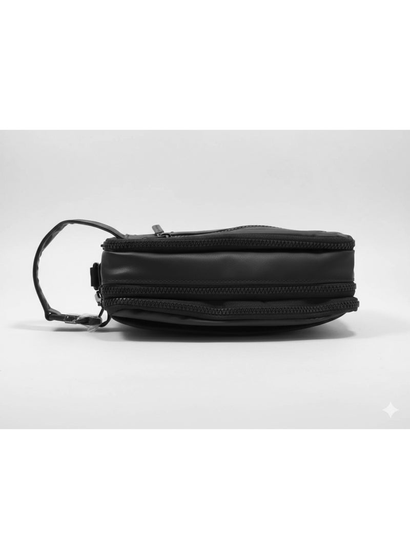 Calvin Klein Jeans Matte Tech Camera Bag – Sleek Black - Image 4
